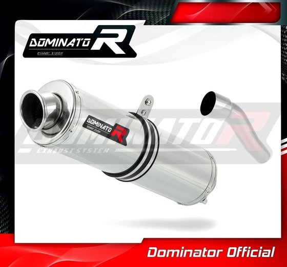 TZR 125 (1970 - 2022) exhaust silencer round | Dominator