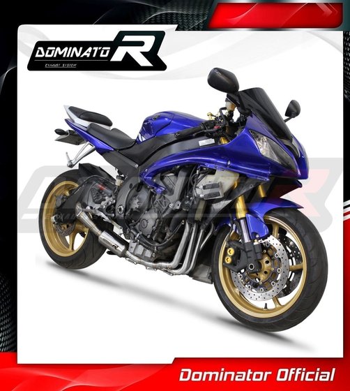 YZF R6 (2006 - 2016) full exhaust system silencer gp3 ex | Dominator