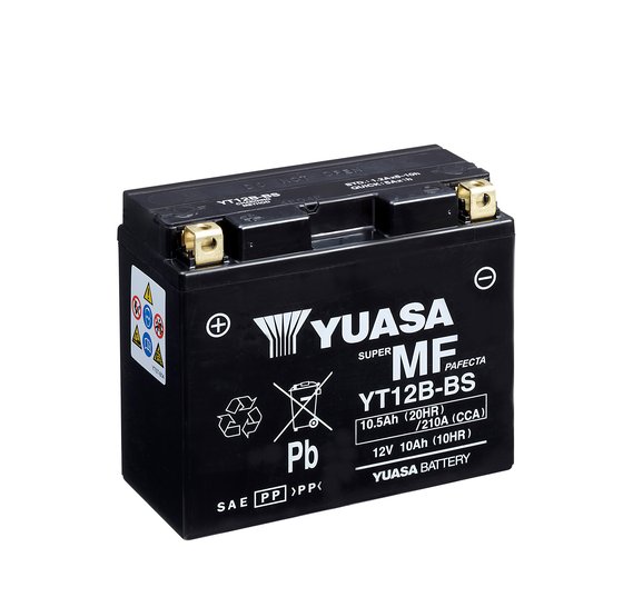 XVS 650 DRAG STAR (1997 - 2016) maintenance-free replacement battery | YUASA