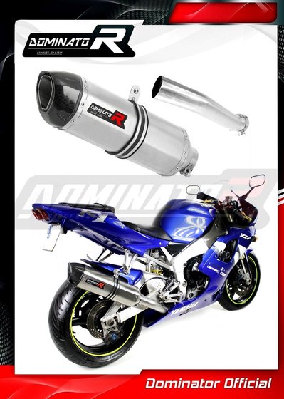 YZF R1 (1998 - 2001) exhaust silencer hp1 | Dominator