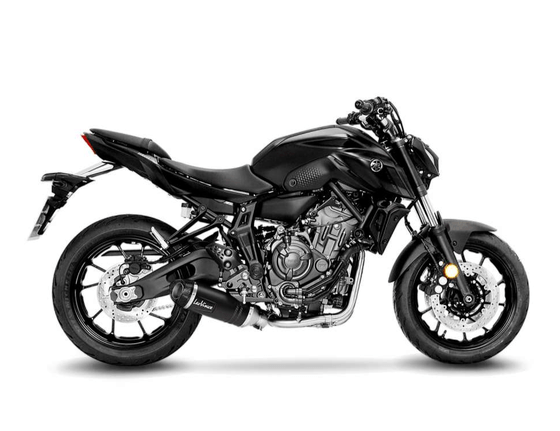 FZ 07 (2021 - 2022) lv one evo black edition exhaust system | LEOVINCE