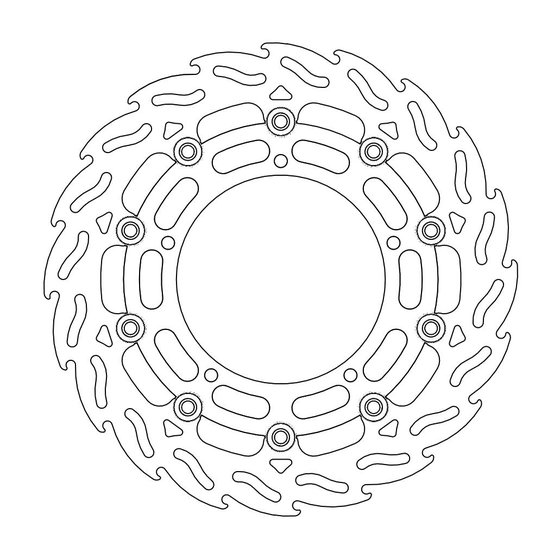 YZF R6 (1999 - 2022) moto-master flame brakedisc front right yamaha: yzf r6, fz6 | MOTO-MASTER