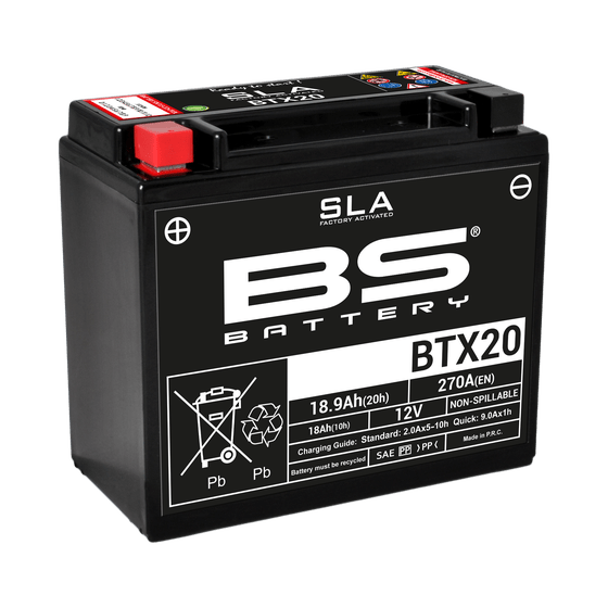 SR VIPER 1000 (2014 - 2020) btx20h sla battery | BS BATTERY