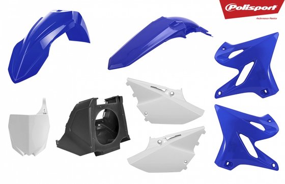 YZ 250 (2002 - 2021) restyled mx body kit in oem colors for yamaha yz 02-14 | POLISPORT