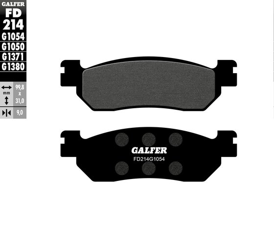 YZF 600 R THUNDERCAT (1996 - 2002) semi-metal brake pad | GALFER