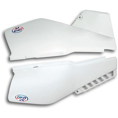 XT 600 (1983 - 2003) white side panels for yamaha xt600 (1987-1990) | UFO