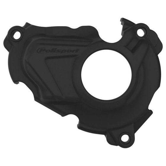 YZ 250 FX (2019 - 2022) ignition cover for yamaha yzf250 2019 in black | POLISPORT