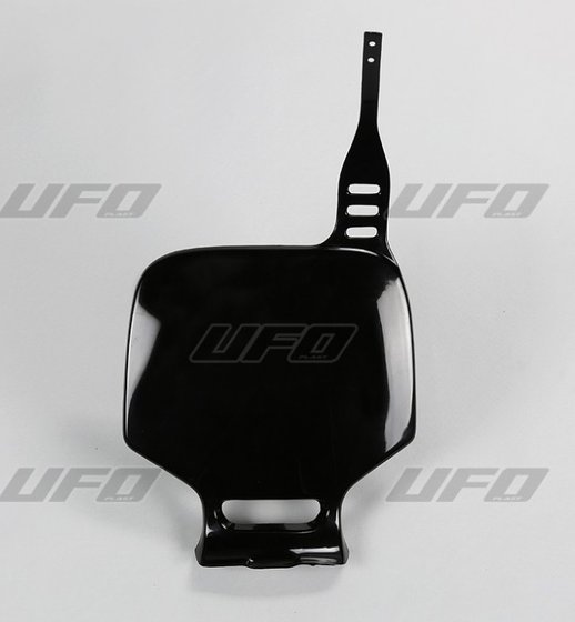 YZ 80 (1993 - 2001) front number plate for yamaha yz80/85 in black | UFO