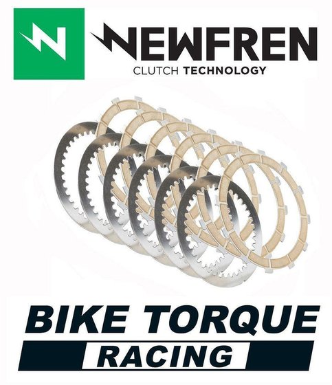 WR 250 F (2001 - 2020) racing clutch discs with bushings | NEWFREN