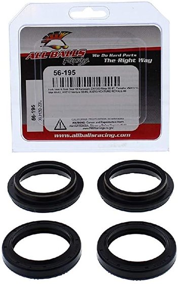 XVZ 1300/13 D VENTURE ROYALE (1986 - 1986) fork seal & dust seal kit | All Balls