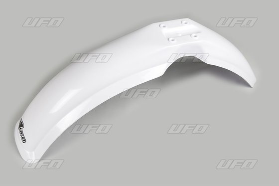 YZ 490 (1987 - 1988) front fender white for yamaha yz125/250/360/490 | UFO