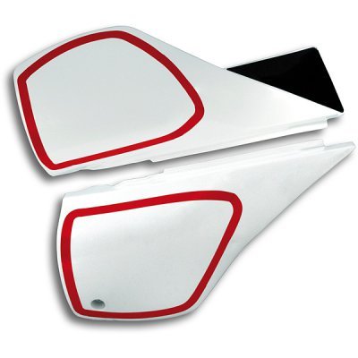 TT 600 (1983 - 1991) white side panels for yamaha tt600 (1984-1992) | UFO