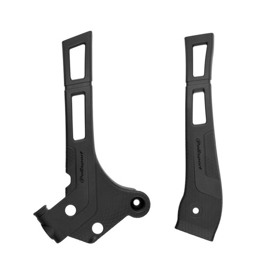 YZ 250 (2006 - 2024) frameguard in black for yamaha yz 2006-2021 | POLISPORT